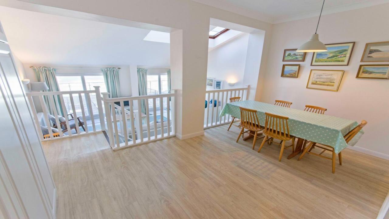 Apartament Clifton Court Apt 16 With Indoor Heated Pool & Sea Views Croyde Zewnętrze zdjęcie