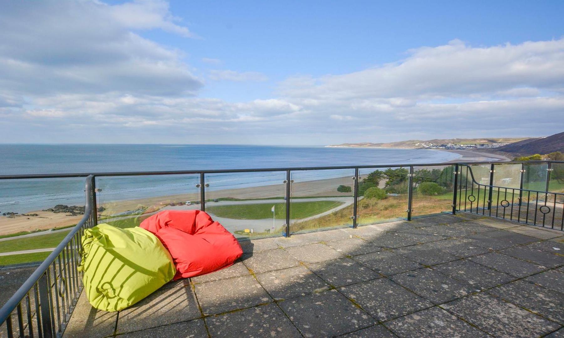 Apartament Clifton Court Apt 16 With Indoor Heated Pool & Sea Views Croyde Zewnętrze zdjęcie